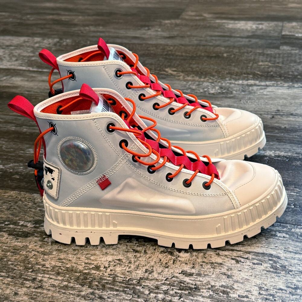Palladium Pampa Earth Scout Boots Mens Size 7 Hiking Shoes‎ 77354-116 NEW - Picture 6 of 13